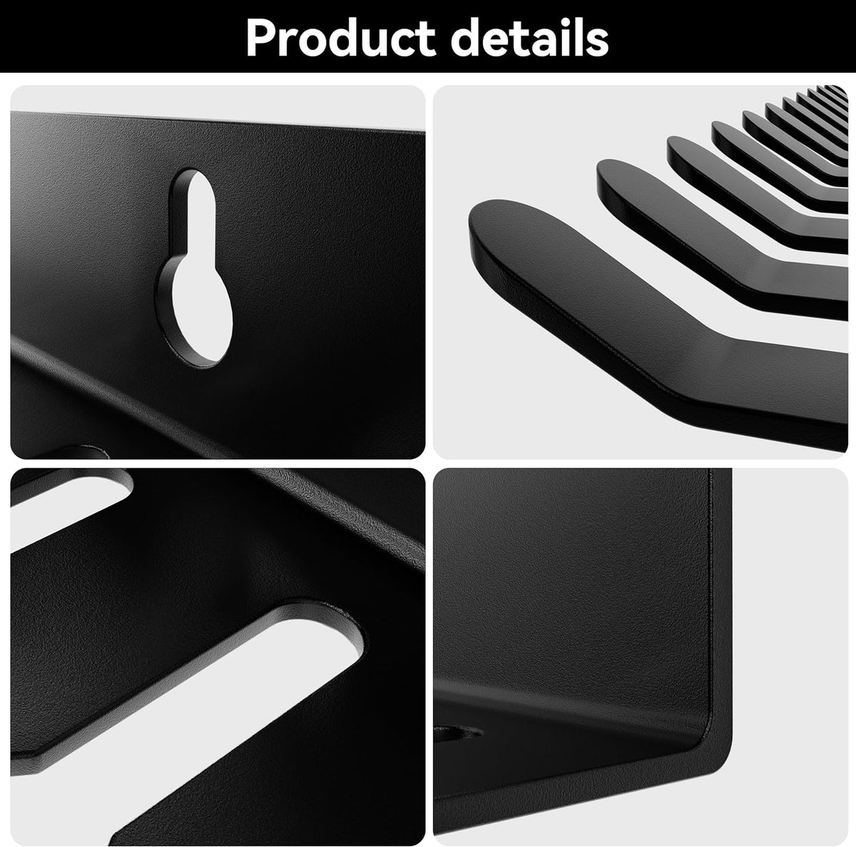 2 Pack 19 Slots Wall mountable Cable Hanger and Organizer,Cable Holder,Cable Organizer Studio Storage,Slots Width from 5.5 to 9.5mm for Cord Management Rack
