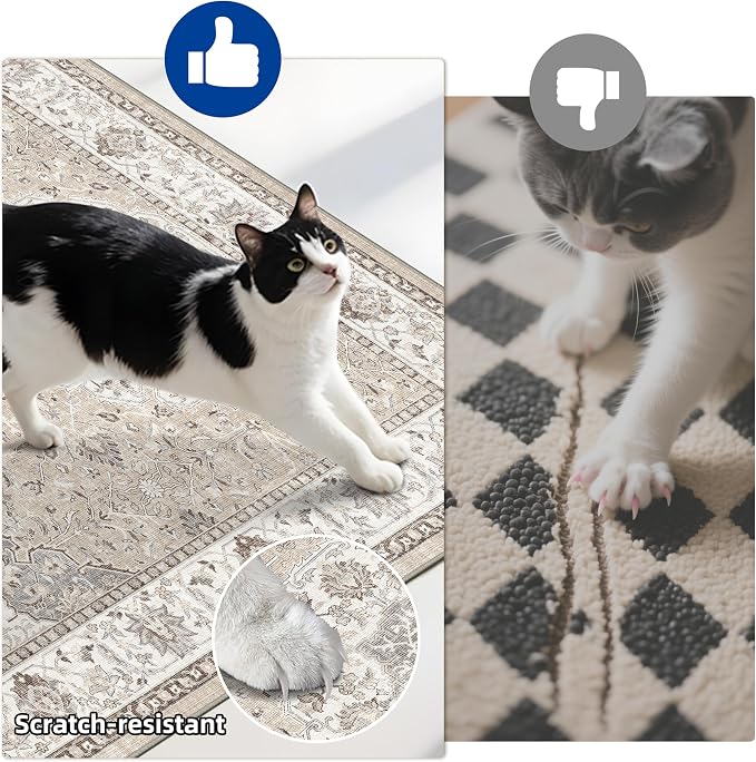2-Piece Kitchen Runner Rug Set: Washable Non-Slip Floor Mats