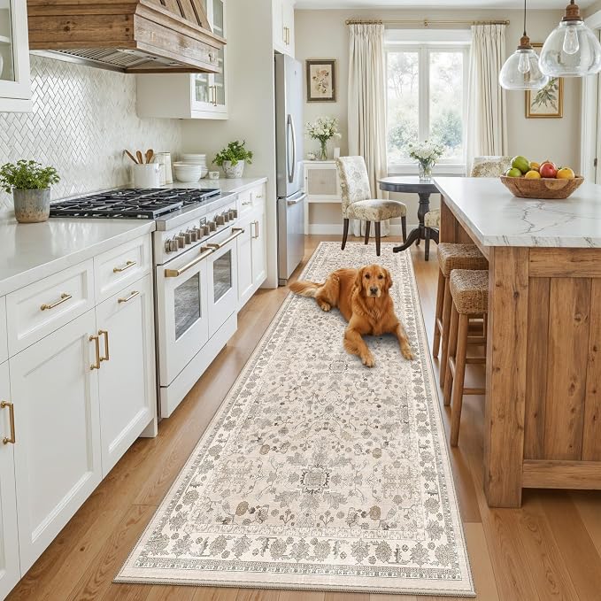 3x10ft Hallway Runner Rug Non-Slip Washable – Soft Long Carpet Runner