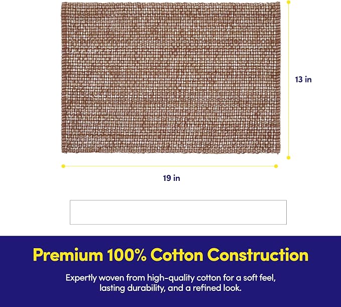 Sweet Home Collection 100% Cotton Placemats