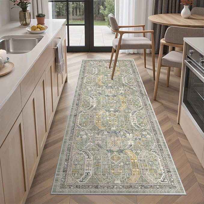 Madane Washable Runner Rug