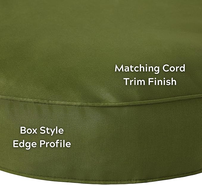 Gordie Round Indoor/Outdoor Pillow Style Dog Bed, Juniper, Large