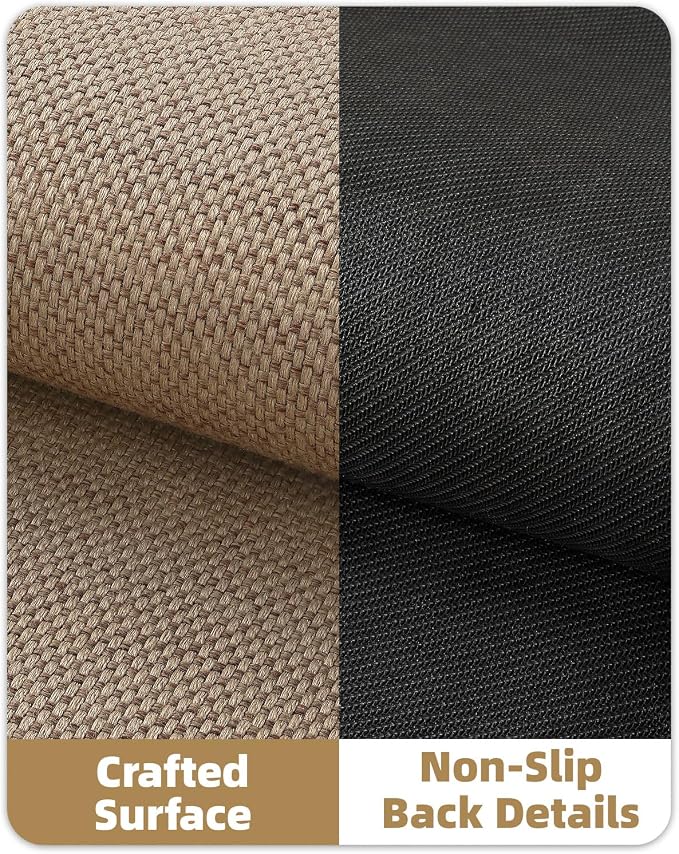 Color&Geometry Ultra-Thin Indoor Door Mat, Washable Doormat