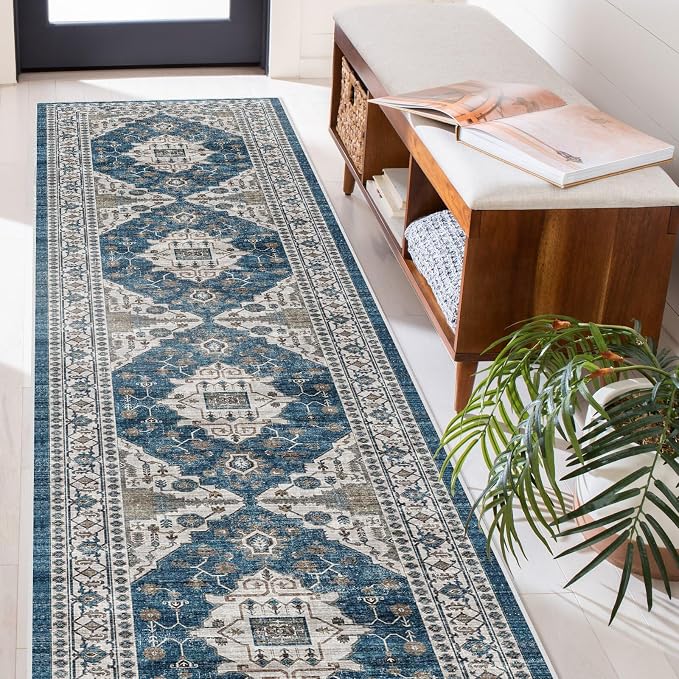 Hallway Washable Runner Rug