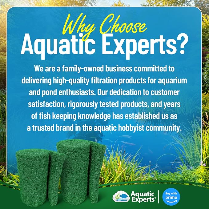 Aquatic Experts Green COARSE Pond Filter Pad