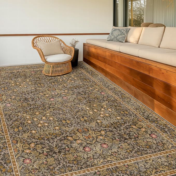 Washable Living Room Rug 6x9