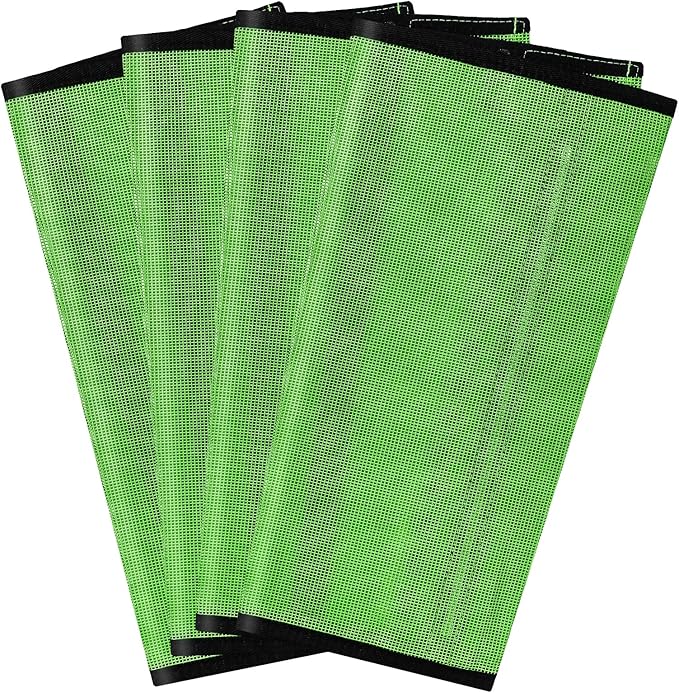 4 Sets Fly Boots Loose Fitting & Non-Slip Horse Fly Leggings No More Horsefly Nuisance Greatly Reduce Stomping Breathable with Natural Air Flow