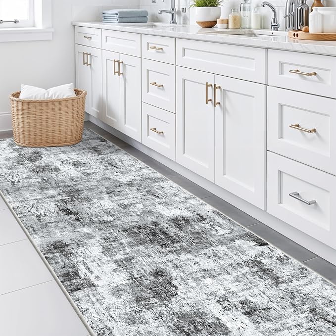 Rug Runners for Hallways Non Slip – 3X10 Washable Long Carpet Runner for