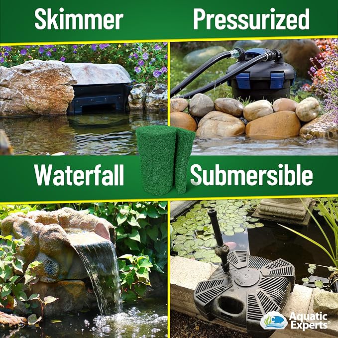 Aquatic Experts Green COARSE Pond Filter Pad