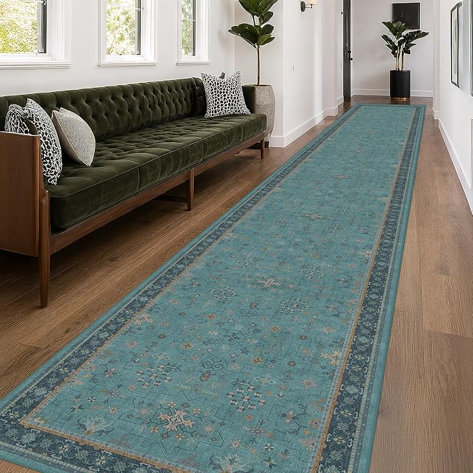 Hazo Haus Boho 3x20 Extra Long Hallway Runner Rug