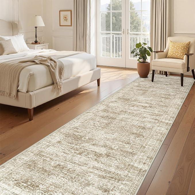 3x10 Runner Rug Non Slip Washable