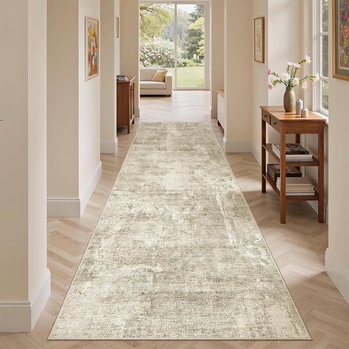 Soalmost Washable Runner Rug