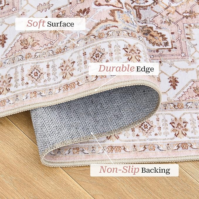 Madane Hallway Runner Rug 2x12, Extra Long Washable Runner Rugs