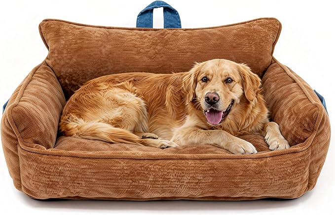 Orthopedic Dog Bed,Large Dog Bed,Memory Foam Washable Dog beds,Medium & Large Dogs,Waterproof,L(30"x24"x14")
