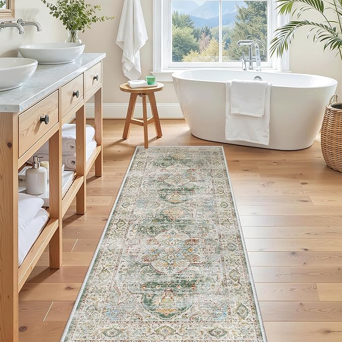 Madane Washable Runner Rug