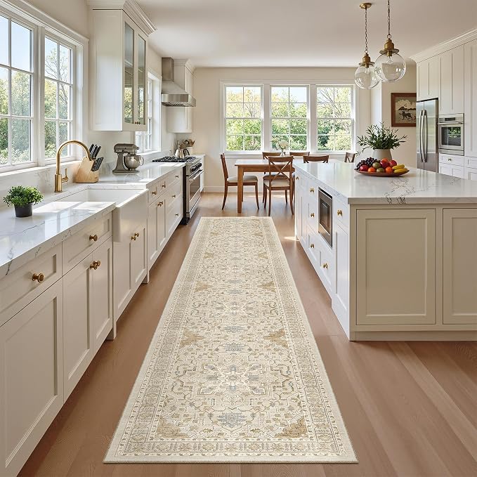 Madane Hallway Runner Rug 2x12, Long Washable Runner Rugs 12ft