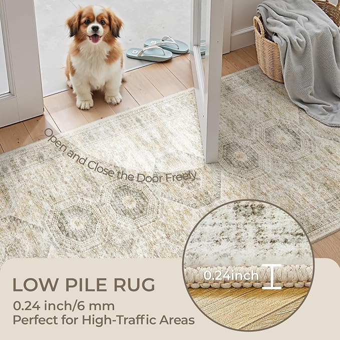 Washable Runner Rugs for Bedroom