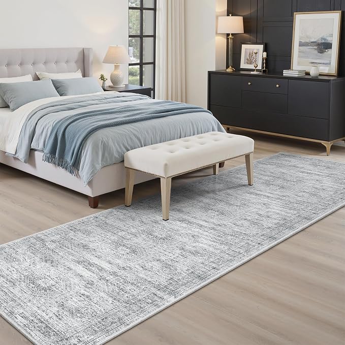 Soalmost Runner Rug 2'x8' Washable Non-Slip Runner Rugs