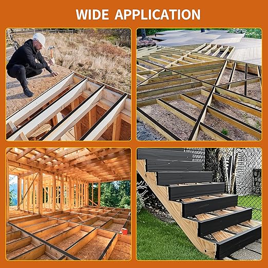 Joist Tape 3" x 50', 2pack Self-Adhesive Deck Joist Flashing Tape for Hardwood, Thermal Wood, PVC, Pressure Treated, and Composite Decking