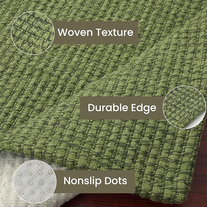 IOHOUZE Washable Runner Rug 2x6 Non Slip Runners