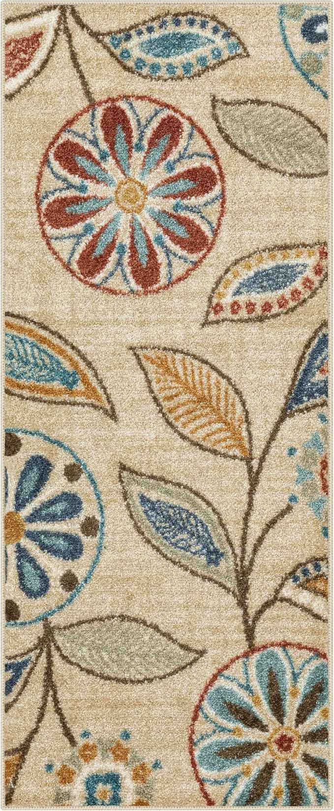Maples Rugs Reggie Floral Runner Rug