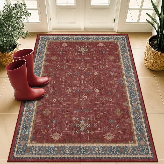 Washable 3x5 Entry Way Rugs Indoor