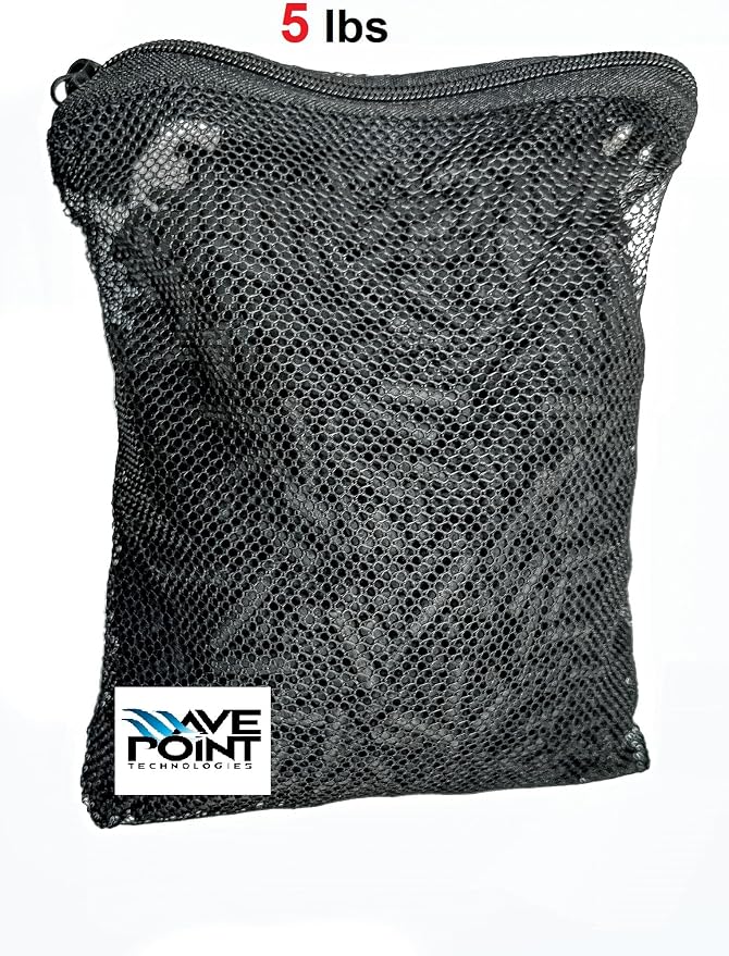 Wave Point Premium Virgin Activated Carbon Charcoal Pellets in Media Bag