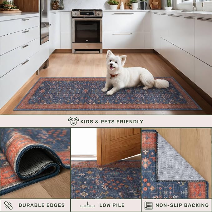 Hazo Haus Dining Room Rugs for Under Table