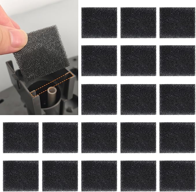 20 Pack Filter Sponges Foam Replacement