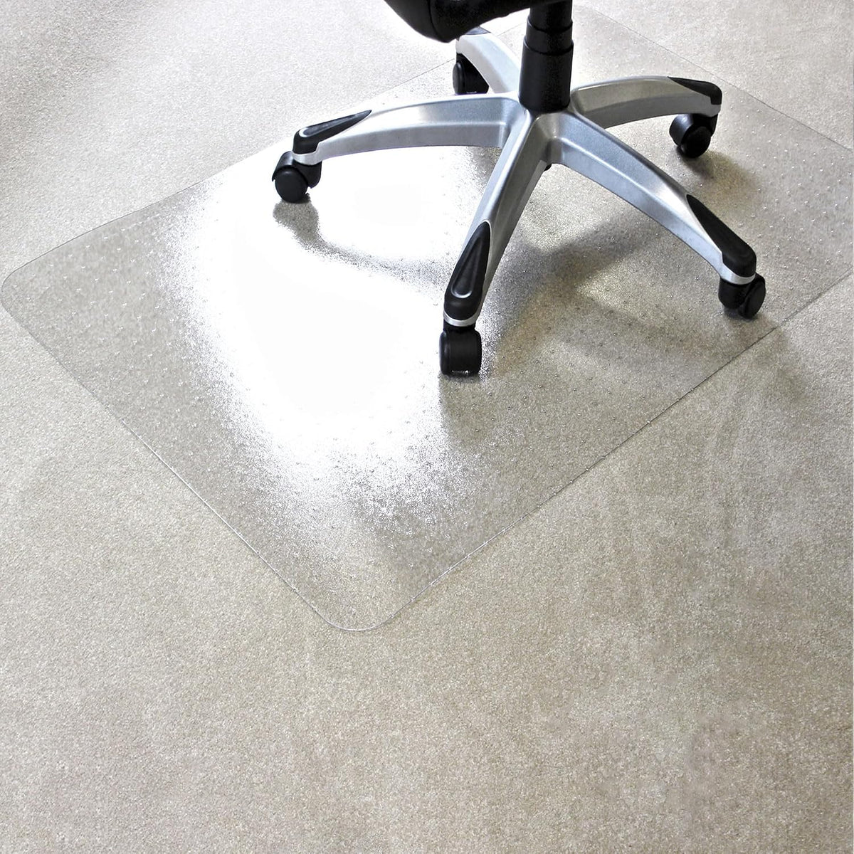 Marvelux Enhanced Polymer Durable Office Chair Mat for Carpets 36" x 48"