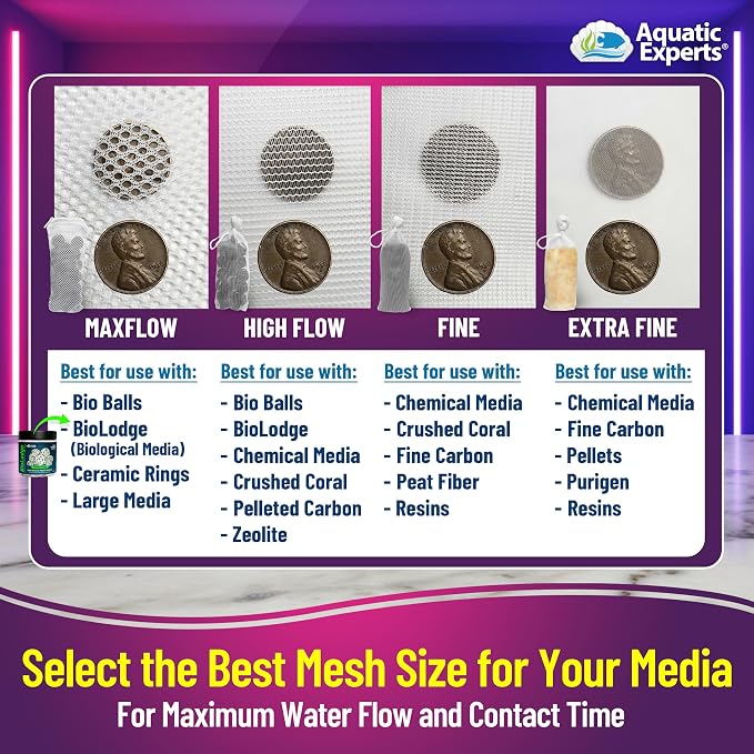 Aquatic Experts Max Flow Filter Media Bag