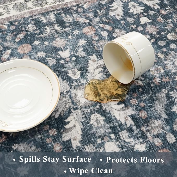 2x3 Non-Slip Washable Kitchen Rug