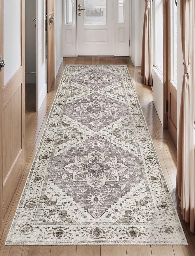 SERISSA Boho Washable Runner Rug