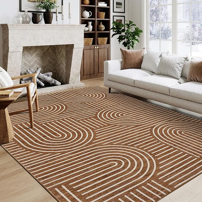 ROYHOME Washable Rug 8x10 Area Rugs