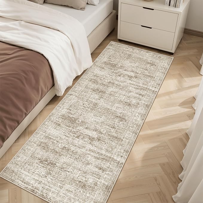 Soalmost Runner Rug 2x5 Washable Non-Slip Kitchen Runner Rugs