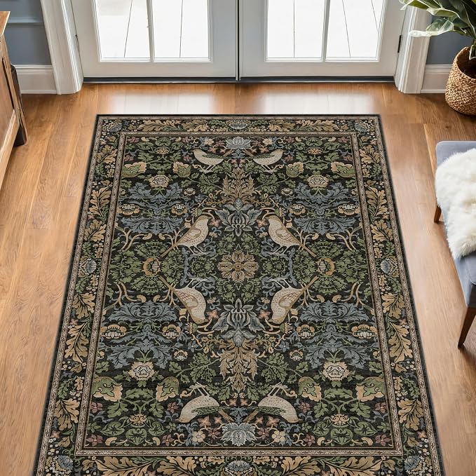 Hazo Haus Boho Living Room Rug 5x8