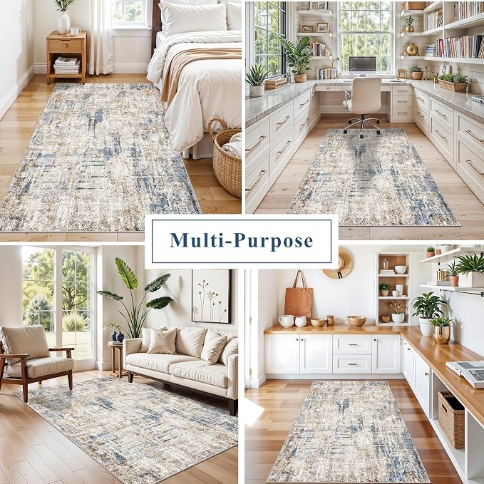 Washable 3x5 Entryway Rug