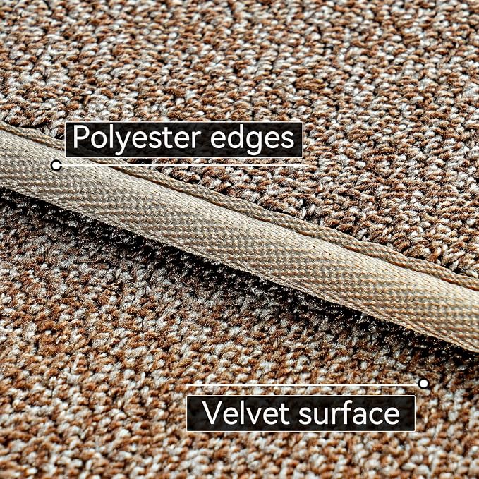 AREDO Runner Rug with Non Slip Rubber Backing, Washable Soft Floor Carpet