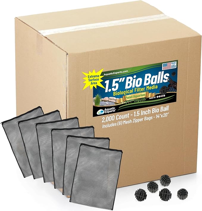 Aquatic Experts 1.5" Large Bio Balls