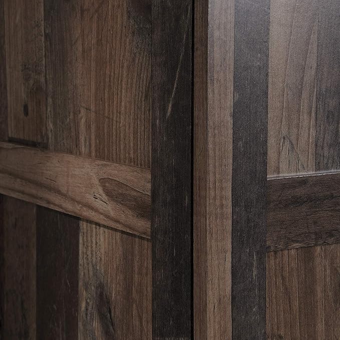 Sauder Select Storage Cabinet, Pantry Cabinet Kitchen Storage with Adjustable Shelves, Bathroom Storage Cabinet, in Reclaimed Pine
