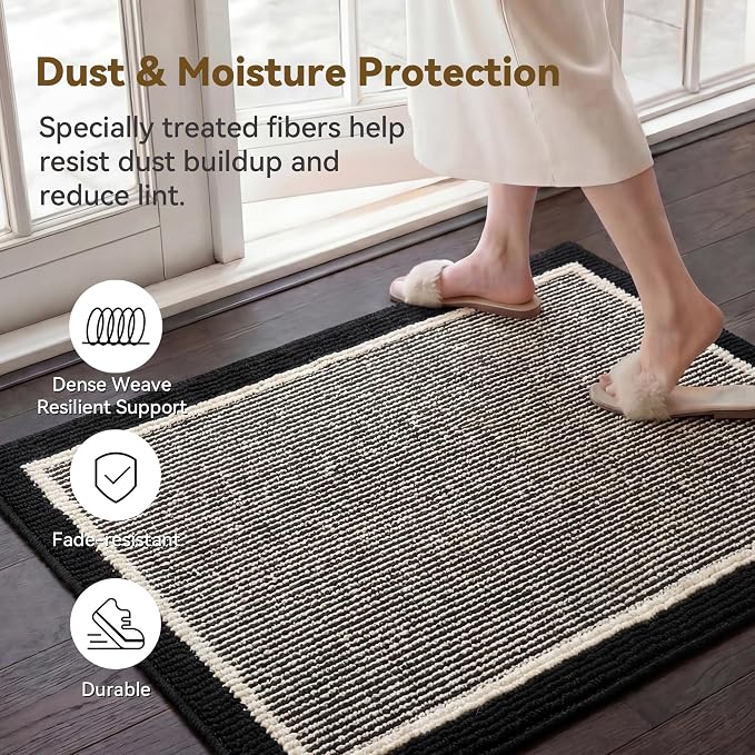 GRANNY SAYS Door Mat, Dirt Absorb Front Door Mat Outside Entrance, Low Profile