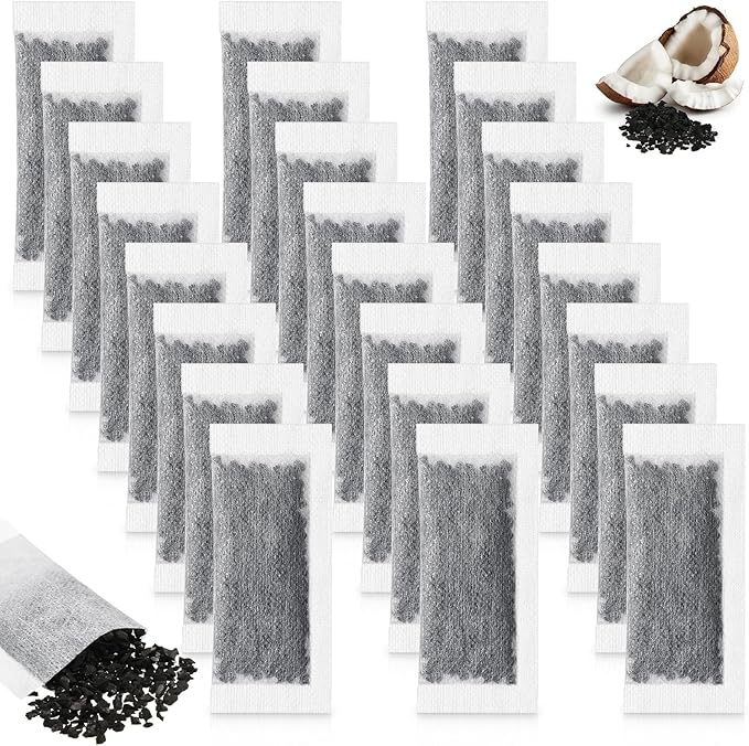 24 Packs Replacement Activated Charcoal Distiller Filters Coconut Shell