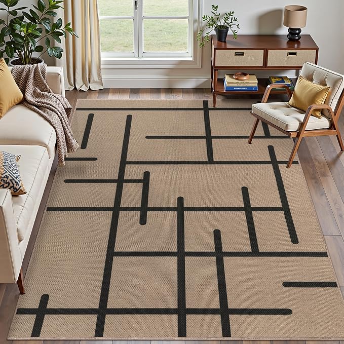 Tangsoo Modern Easy Jute Rug 4x6