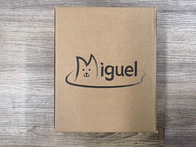 Miguel Dog Bed with Removable Cushion/Pillow for Medium Small Dogs, Washable Pet Bed with Side Easy to Wash Puppy Bed, Large Rectangle Cat Bed for Indoor Cat with Anti-Slip Bottom, Khaki 30 Inch