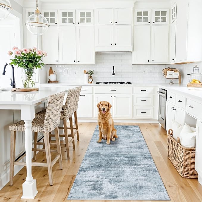 3x6 Washable Wide Runner Rug – Non-Slip Floor Carpet Runner
