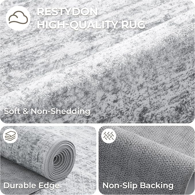 Kitchen Runner Rugs Non Skid Washable