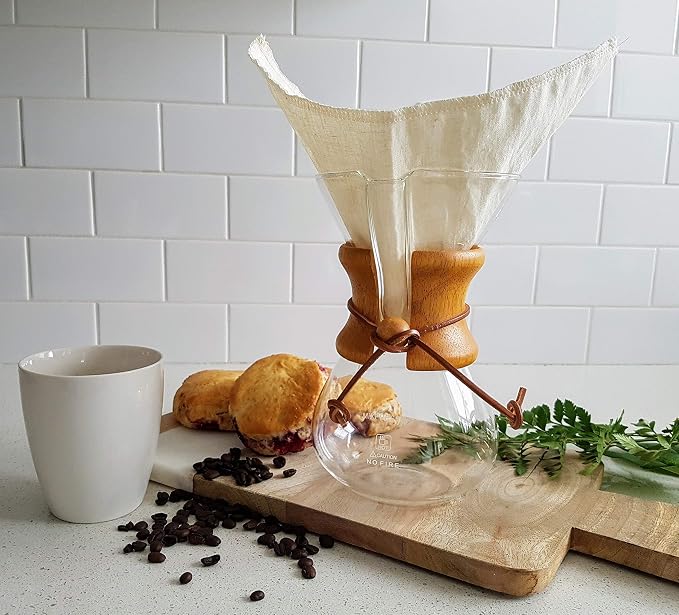 Pour Over Reusable Cloth Coffee Filter