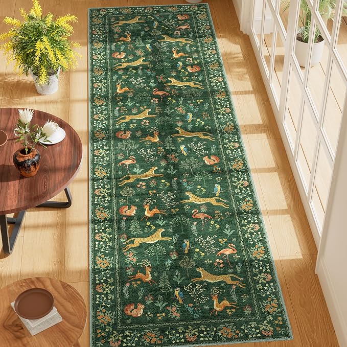 DUKINO Runner Rug, 2x7 Washable Kitchen Rugs