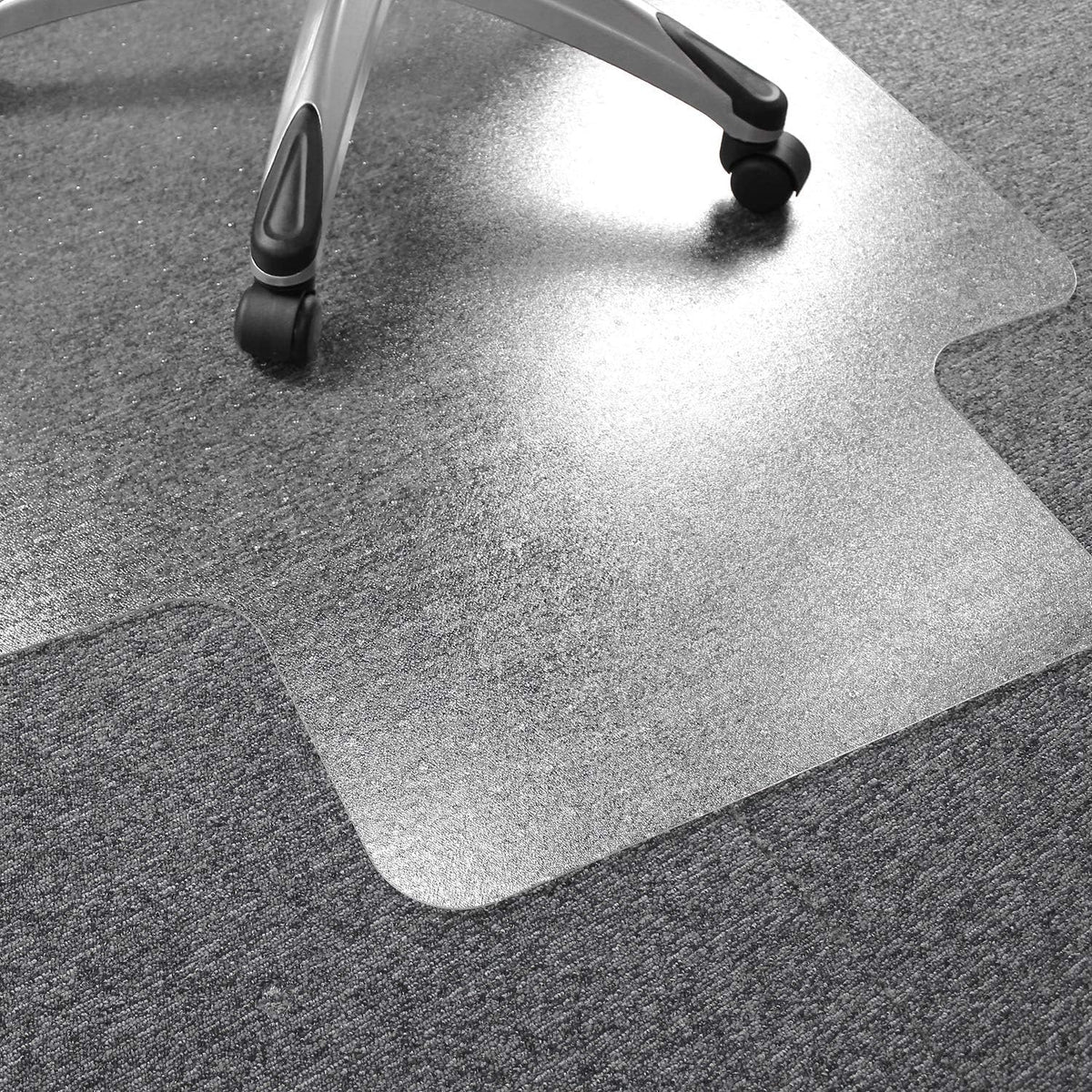 Floortex® Exclusive Ultimat® Polycarbonate Lipped Chair Mat for Carpets up to 1/2" - 48 x 53