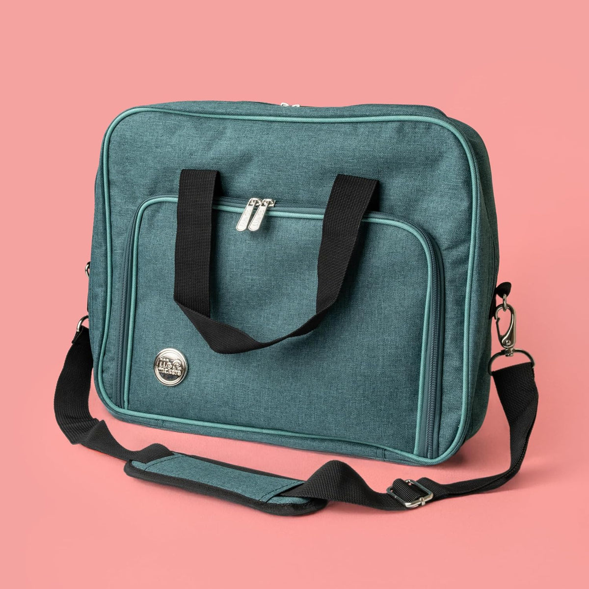 We R Makers Crafter's Shoulder Tote Bag, Mint - Craft Organizer and Storage for Art Supplies, Carrying Case